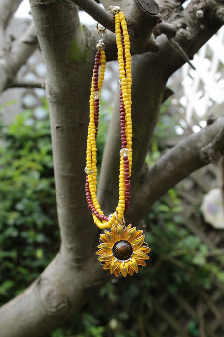 Sunflower 🌻 necklace