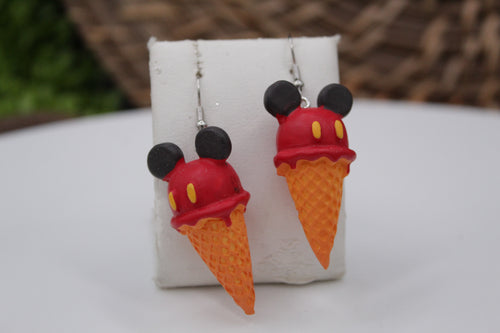 Mickey mouse earrings