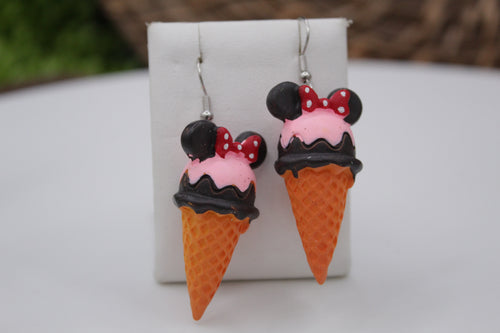 Mini mouse earrings