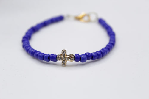 Royal blue bracelets