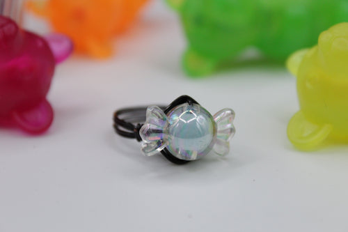 Blue candy ring (black wire)