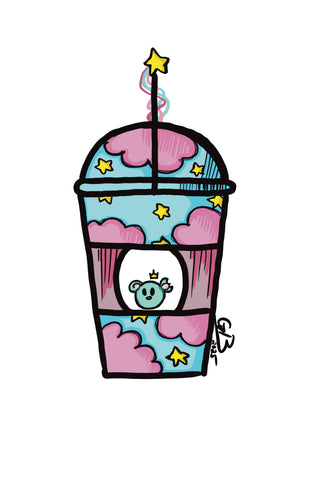 Gummy bucks sticker