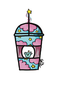 Gummy bucks sticker