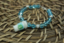 Load image into Gallery viewer, Light blue starbies bracelet