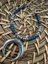 Load image into Gallery viewer, Cowgirl blues bracelet