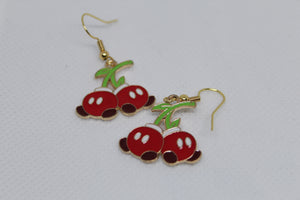Mini mario earrings