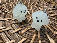 Load image into Gallery viewer, Poodle earrings (glow in the dark)