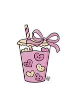 Load image into Gallery viewer, V~Day coffee stickers