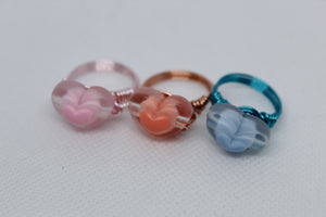 Heart rings