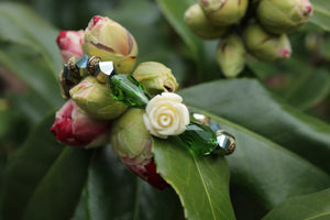 White rose bracelet