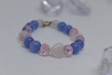 Load image into Gallery viewer, Vday rose quartz bracelet