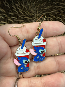 Stitch earrings (2)