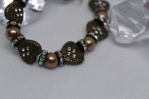 Vintage heart bracelet