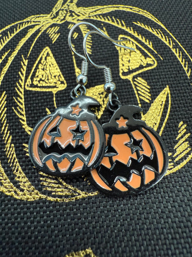 Pumpkin earrings