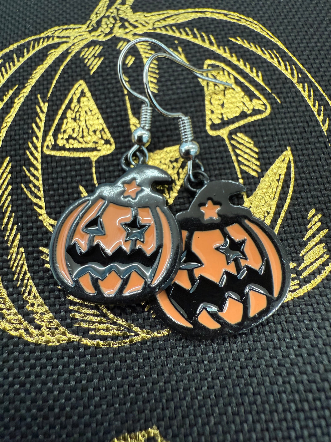 Pumpkin earrings