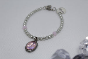 Sparkle and pearls bracelet