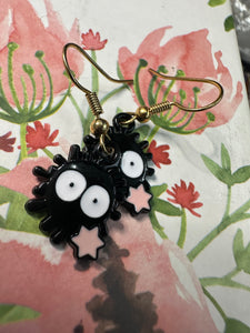 Dust bunnies earrings