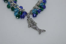 Load image into Gallery viewer, Sparkle sharky bangle bracelet
