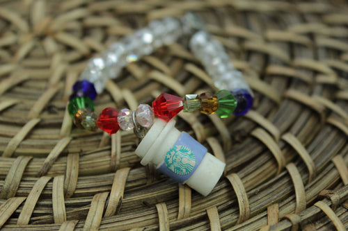 Starbies pride cup bracelet