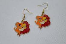 Load image into Gallery viewer, Lion King earrings