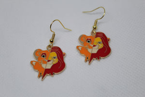 Lion King earrings