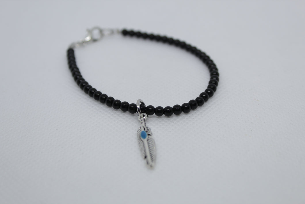 Feather bracelet