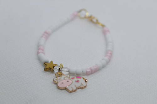 Kids cow bracelet