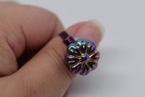 Vintage flower ring