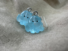 Load image into Gallery viewer, Glow in the dark octopus earrings