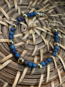 Cowgirl blues bracelet