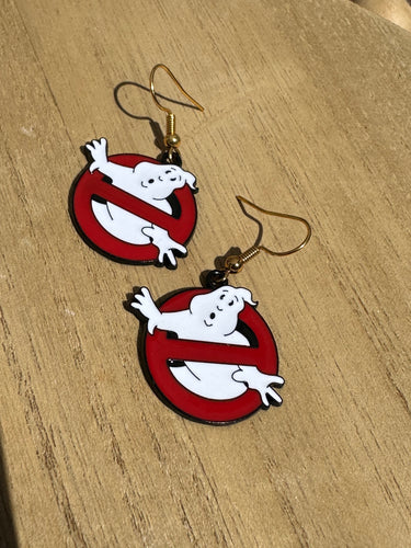 Ghost busters earrings