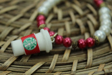 Load image into Gallery viewer, Red starbies cup bracelet 01