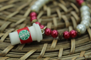 Red starbies cup bracelet 01