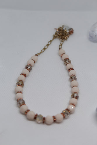 Vintage pink necklace