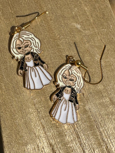 Chucky and tiffany earrings