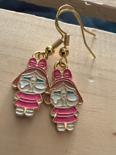Cry baby earrings