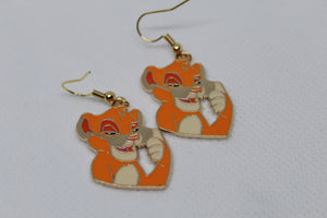 Lion King earrings