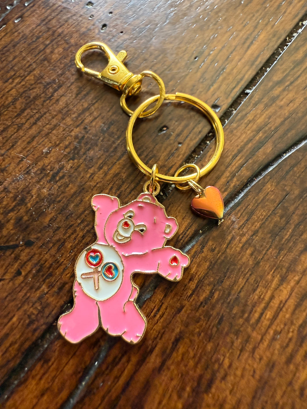 Care bear purse charm