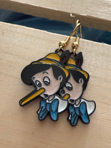 pinocchio earrings