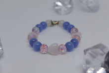 Load image into Gallery viewer, Vday rose quartz bracelet