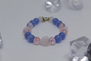 Vday rose quartz bracelet