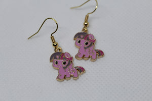 My little pony earrings