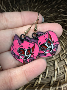 Hazbin Hotel earrings