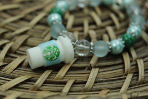 Light blue starbies cup bracelet 02