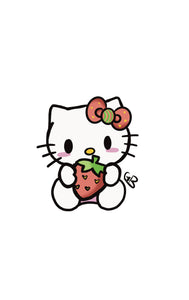 Strawberry sticker