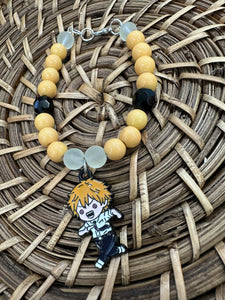 Chainsaw character bracelets