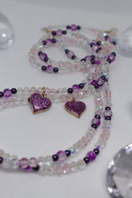 Load image into Gallery viewer, Purple Heart necklace