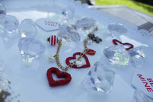 Load image into Gallery viewer, Valentine’s Day purse charm bangle