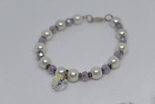 Load image into Gallery viewer, Swarovski heart bracelet