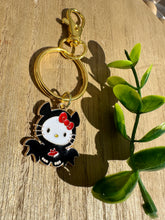 Load image into Gallery viewer, Hello kitty Halloween purse charm